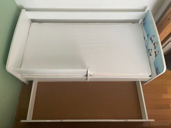 Dětská postel s úložným prostorem 160x80 cm - 2