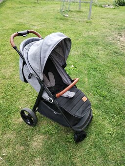 Golfový kočárek Kinderkraft + podložka, rukávník, peřinka - 2
