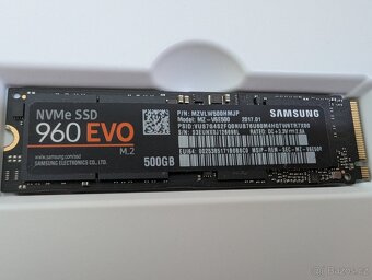 Samsung 960 EVO 500GB NVMe SSD – M.2 - 2