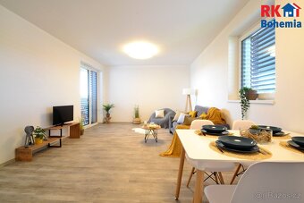 Pronájem novostavby bytu 2+kk s lodžií a parkovacím stáním v - 2