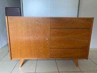 Retro komoda U-458, návrh Jiří Jiroutek/ DUB - 2