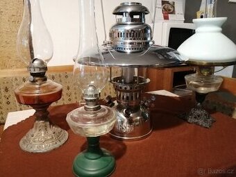 Sbírka petrolejovych lamp - 2