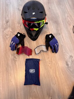 Prémiová sada na dirt bike / horské kolo – jako nová - 2