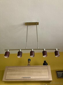 Světlo / lustr EGLO (závěsné troj a pěti + nástěnné) - 2