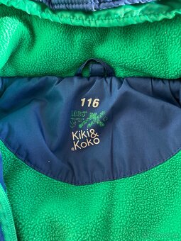 Teplá zimní bunda vel. 116 - 2