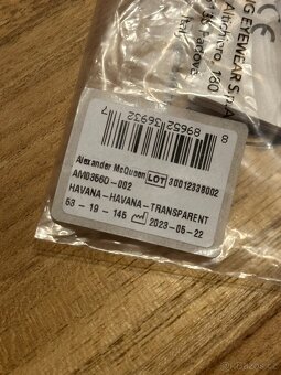 Nové pánské brýlové obrouby Alexander McQueen AM0356O-002 - 2