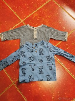 Kojenecké oblečení - trička, dupačky, polodupačky, svetříky - 2
