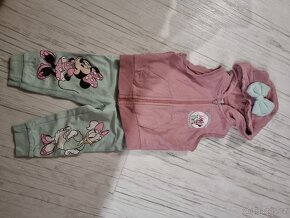 Dívčí teplákový komplet 9-12 M 80cm - 2