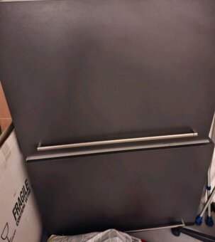 Moderní černá matná linka se spotřebiči,5858 - 2