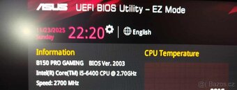 ASUS B150 PRO GAMING soc 1151 + Intel Core i5-6400 - 2