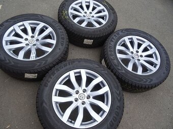 Alu disky Volkswagen Touareg, 18", 5x112,ET 25, zimní sada - 2