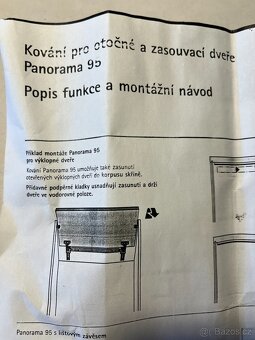 Kování otvíravé a zasouvací - 2