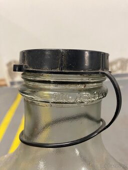 Skleněná velká lahev - 2