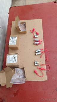 Hydraulické rychlospojky 1/4" - 2