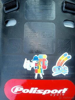 Dětská sedačka na kolo - 2