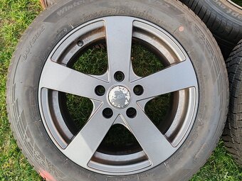 Dezent TD Graphite 5x112, 7x16, ET40, zimní 205/60/16 - 2