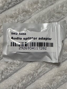 Audio splitter adaptér 3,5 mm - 2