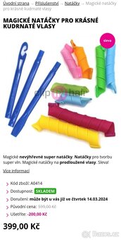 Magické natáčky, papiloty - 2