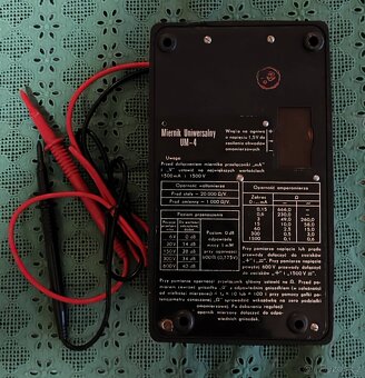 Prodám retro analogový multimetr AVOMET UM-3 - 2