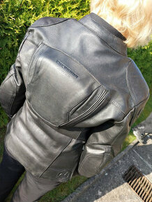 Dámská motorkářská kožená bunda zn. NAZRAN - 2