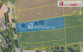 Prodej stavebního pozemku 1218 m2 v obci Běštín, okrese Bero - 2