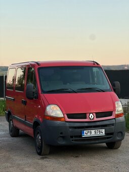 🔹 Renault Master 1.9 dCi • 2006 • 6 míst • Pojízdný - 2