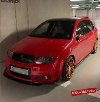 Fabia 1 RS lišty pod prahy - 2