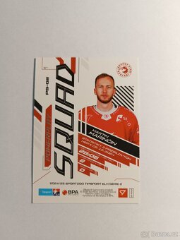 Hokejová kartička ELH Tipsport Martin Marinčin - 2