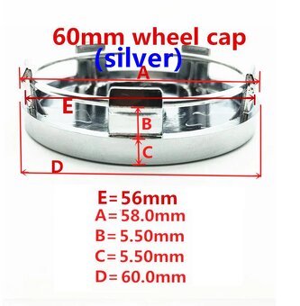 Středové krytky na ALU/elektrony FORD - 2