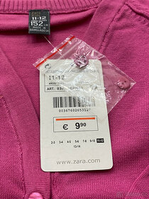 Růžové bolerko Zara Kids vel. 152 - 2