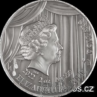 CARMEN Bizet Opera 2 Oz Silver Coin 5$ Niue 2022 - 2