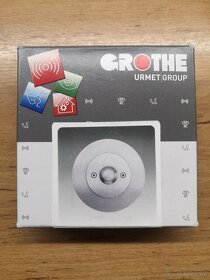 NOVÉ zvonkové tlačítko Grothe ETA S102, nerez ocel s IP44 - 2