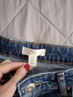 H&M dámské džínové kraťasy 38 - 2