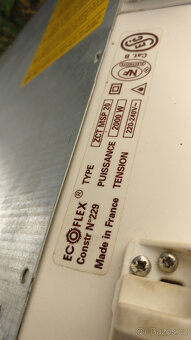 Elektrický přímotop Ecoflex - 7 kusů - 2