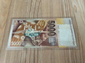 Slovenska bankovka 5000 SK ( 2003, séria H ) - 2