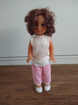 Velká retro panenka mrkačka - 2