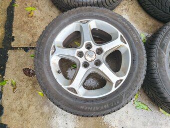 16" 5x108 alu Ford Focus C-Max + celoroční 205/55/16 8mm - 2