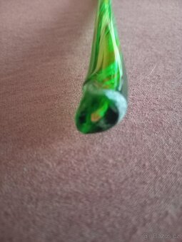 Stará skleněná květina. č.1 - 2