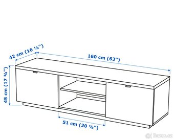 Tv stolek Ikea BYAS - 2