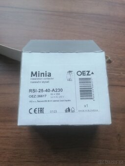 RSI 25-40 Instalační stykač OEZ cívka 230V/50Hz - 2