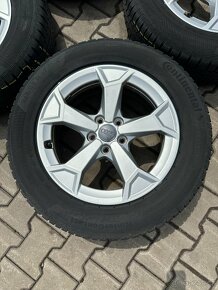 Kompletní alu Audi Q3 5x112r17+215/65r17 zimní - 2