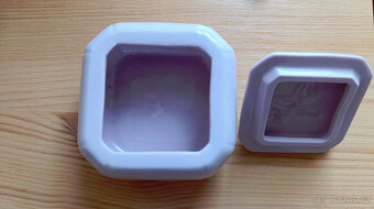 Dóza čtverhranná s víkem - 2