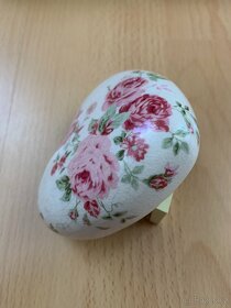 Dekorativní keramické srdce Růže - 2