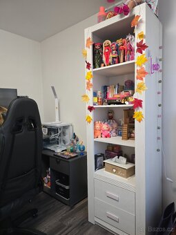 Dřevěná stěna (regál) - 2