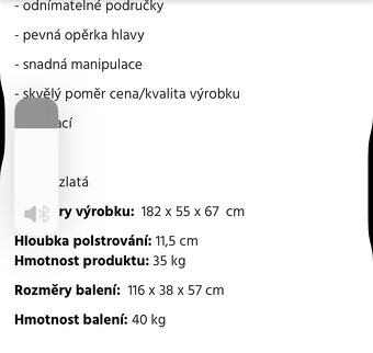 Kosmetické lehátko - 2