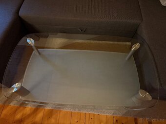 Skleněný konferenční stolek - 2