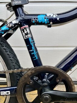 Dětské kolo SUPERIOR Paint 20 modré - 2