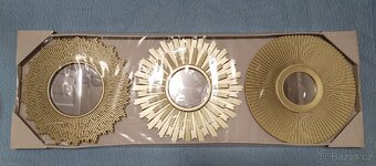 Sada 3 dekorativních zrcadel - 2