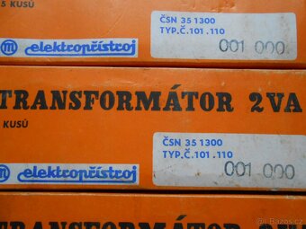 Transformátor TR2 24V 2VA 380V Nepoužité - 2