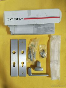 Bezpečnostní kování COBRA klika + koule-nové - 2